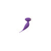 Oiseau du Paradis - Vibromasseur 2 en 1 avec vibration clitoridienne par membrane et embout stimulateur violet 